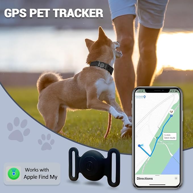 GPS Tracker for Dogs, Mini GPS Pet Tracker - Image 2