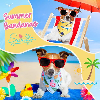 Sweetude 100 Pieces Dog Bandanas Bulk, Bandanas - Image 2