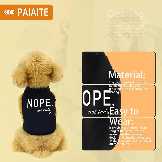 Discover Cozy Cotton Canine Wear: Soft, Lightweight, and Breathable Dog Shirt - Image 4