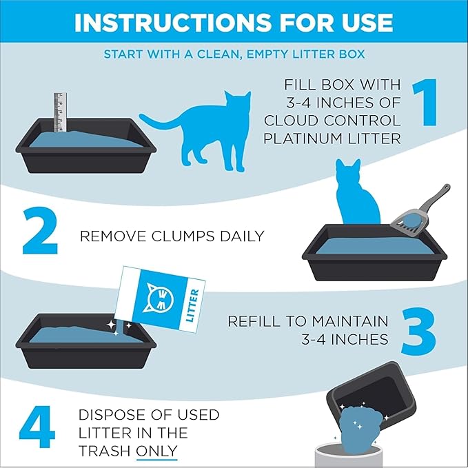 ARM & Hammer Cloud Control Platinum Clumping Cat Litter Odor Control, 27.5 lbs. - Image 8