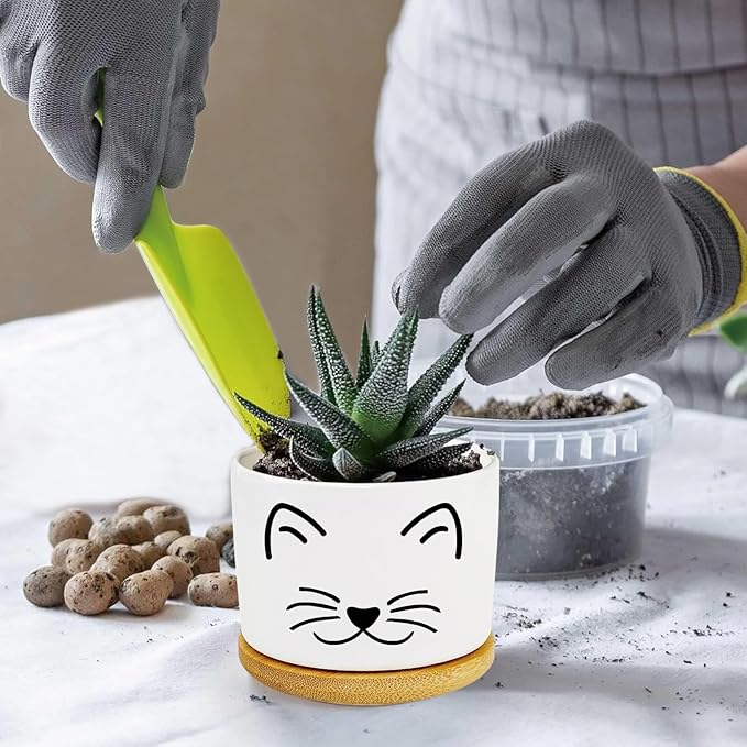 Window Garden Cat Planter Pots, Cat Gifts - Image 5