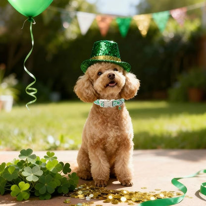 St Patricks Day Dog Collar for Giant Large Dogs - Image 6