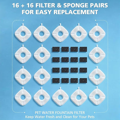 32 Pcs Cat Water Fountain Filters - Image 9