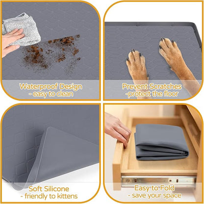 Lanstics Dog Food Mat, Floor Protection - Image 3