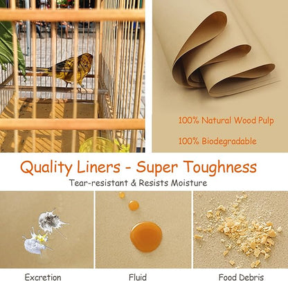 30PCS Bird Cage Liners - Image 3