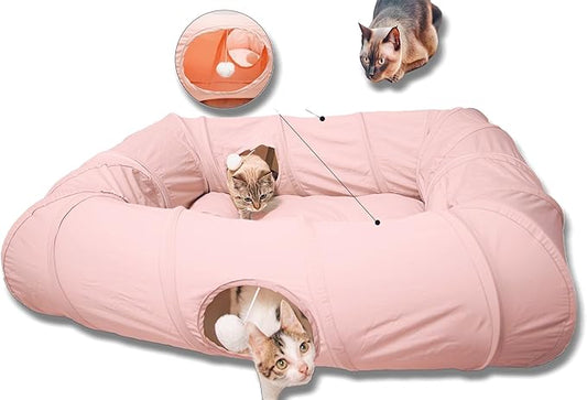 XxingSheep 4 Ways Shuttled XL Cat Tunnel Bed by XxingSheep
