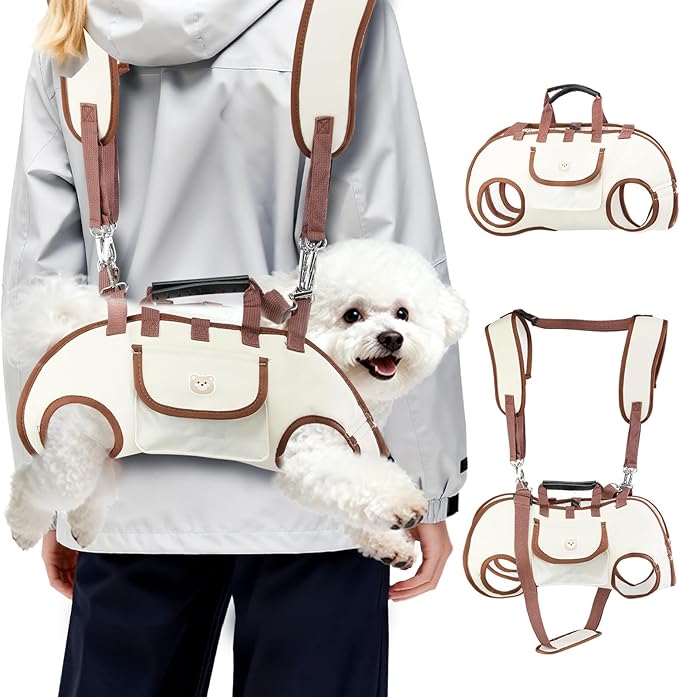 Hands Free Dog Backpack Carrier by Atiansen