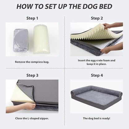 KSIIA Orthopedic Dog Bed - Image 5