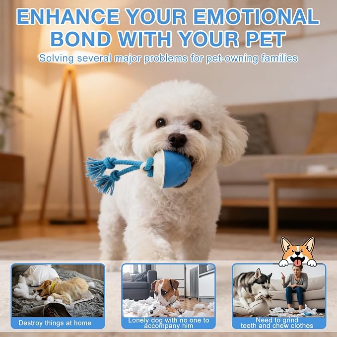 Interactive Dog Ball Toy, 2026 Upgraded Automatic Rolling Ball - Image 8