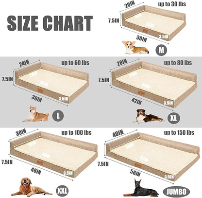 Patas Lague Orthopedic Jumbo Dog Bed - Image 6