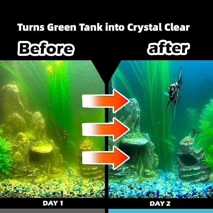 Aquarium Filter for 100-400 Gallon Tank, U-V Fish Tank Green Clean Machine - Image 6