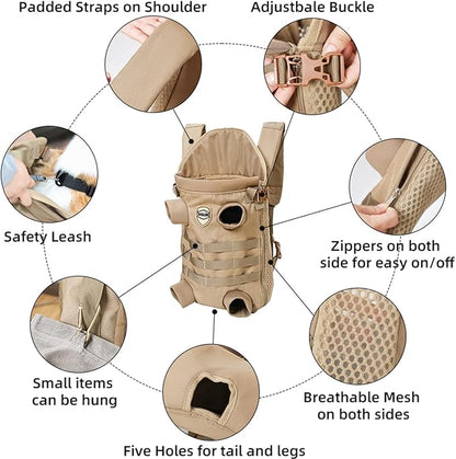 FLAdorepet Dog Carrier Tactical Backpack - Image 4