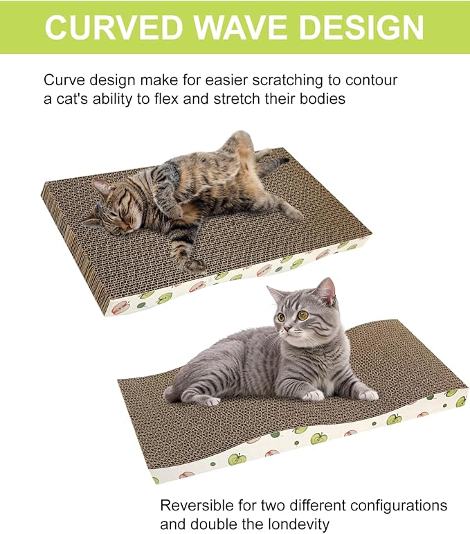 Cat Scratching Board, Corrugate Cat Scratcher - Image 4
