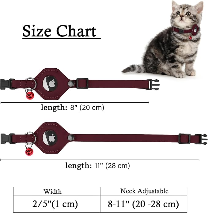 Breakaway Airtag Cat Collar - Image 4