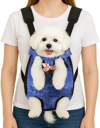 Dog Backpack Carrier, Front Pocket by Unknown