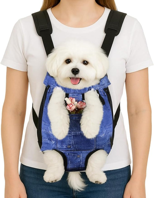 Dog Backpack Carrier, Front Pocket by Unknown