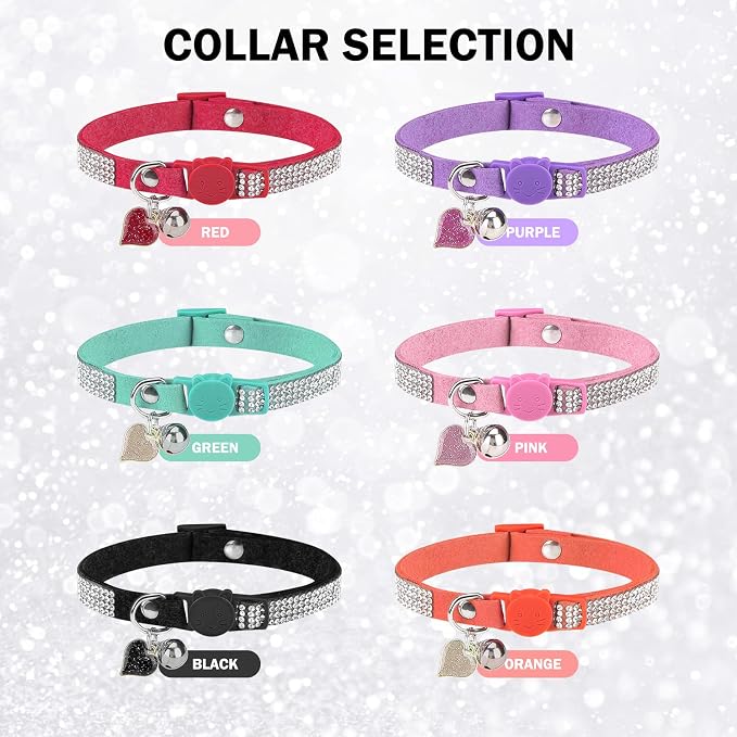 Rhinestone Cat Collar Breakaway - Image 6