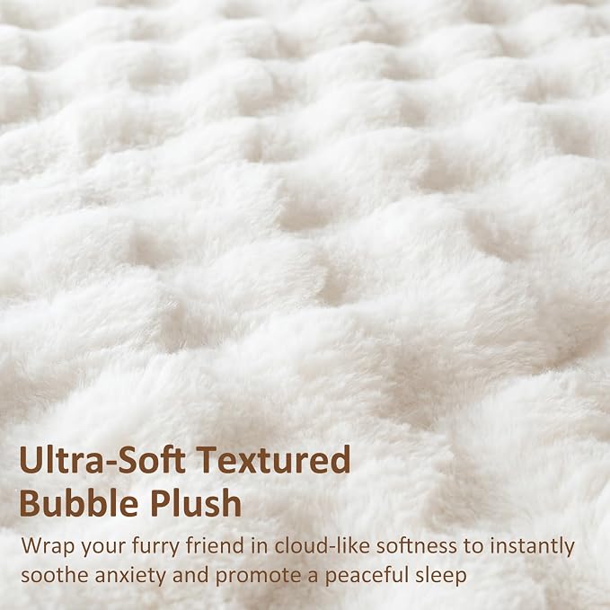 Dog Bed Couch Sofa for Small Medium Dogs and Cats Round Plush Orthopedic Sofa - Image 2
