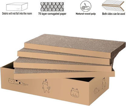 4 Packs in 1 Cat Scratch Pad - Image 5