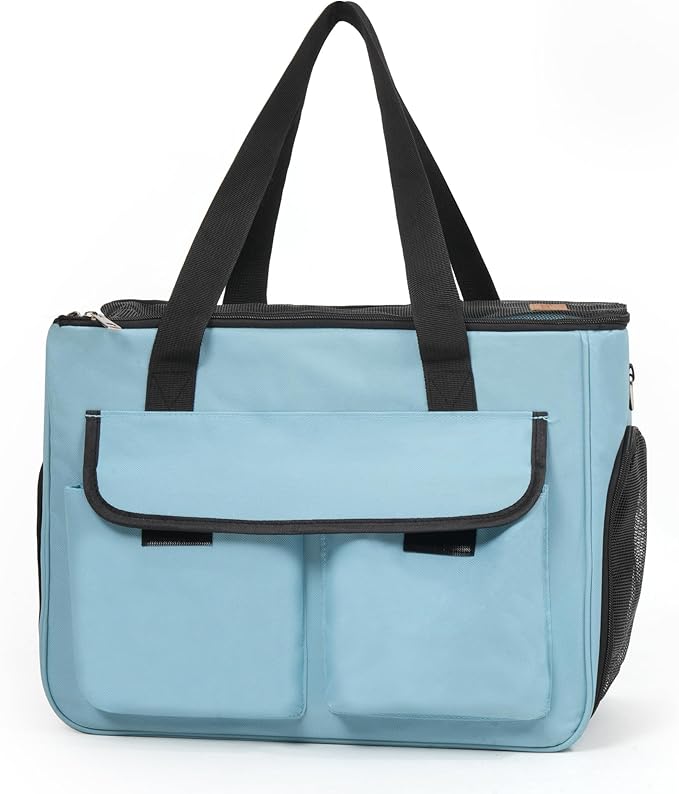Cat & Dog Carrier for Pets Up to 15 Lbs, Airline Approved Soft-Sided - Image 9