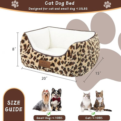 Rectangle Cat Dog Bed for Large Medium Small Pets Indoor Outdoor Machine - Image 5