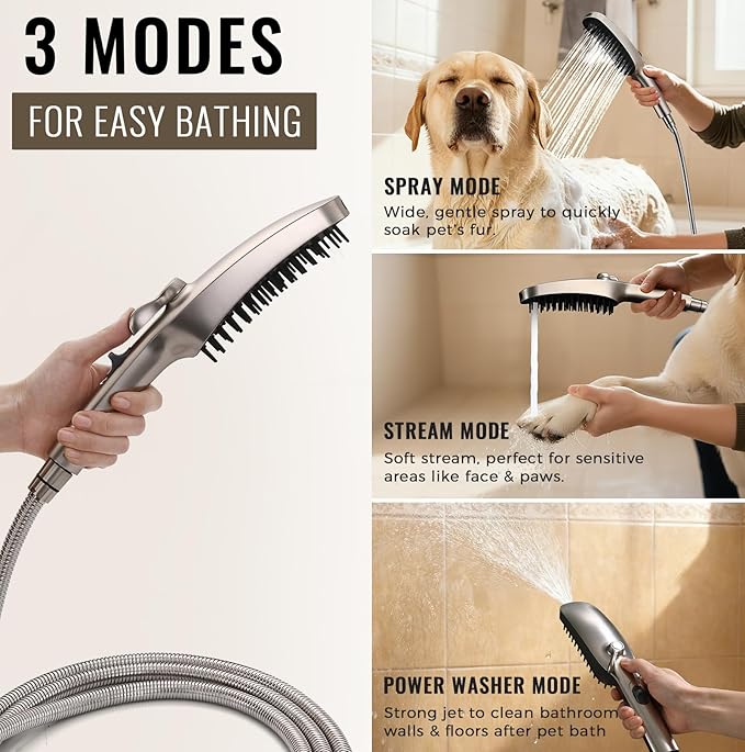 G-Promise 3 Mode Dog Shower Attachment - Image 3