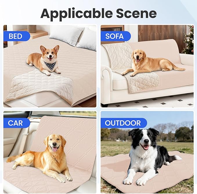 Waterproof Dog Bed Cover, Non-Slip Dog Blanket - Image 5