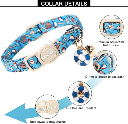ARING PET 2 Pack Cat Collar-Cute Kitty Collars - Image 3