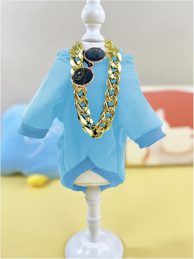 QWINEE 3Pcs Dog Hoodie Cat Apparel Dog Custume Set - Image 6