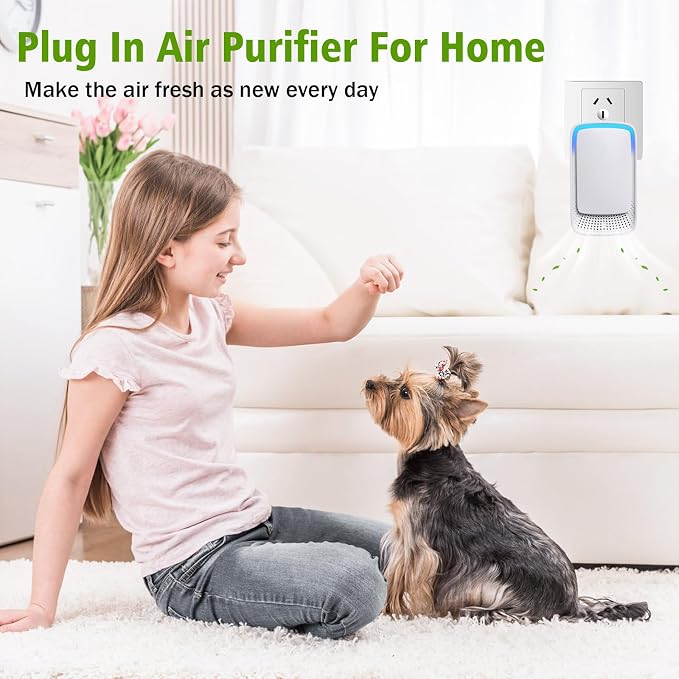 2026 New 6 Pack Plug In Air Ionizers-Negative Ion Air Purifier - Image 4