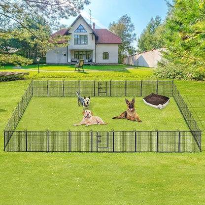 BestPet | Dog Playpen | 32 Inch, 32 Panels | Heavy Duty Metal Pet Exercise Pen - Image 2