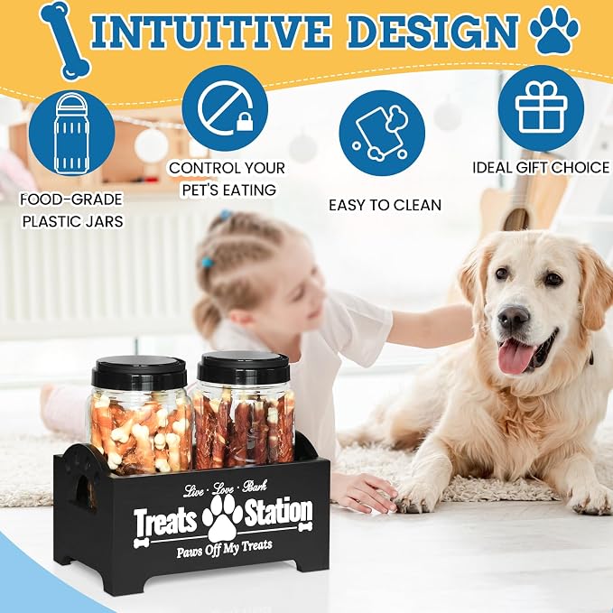 Dog Treat Container Dog Food Container - Image 2