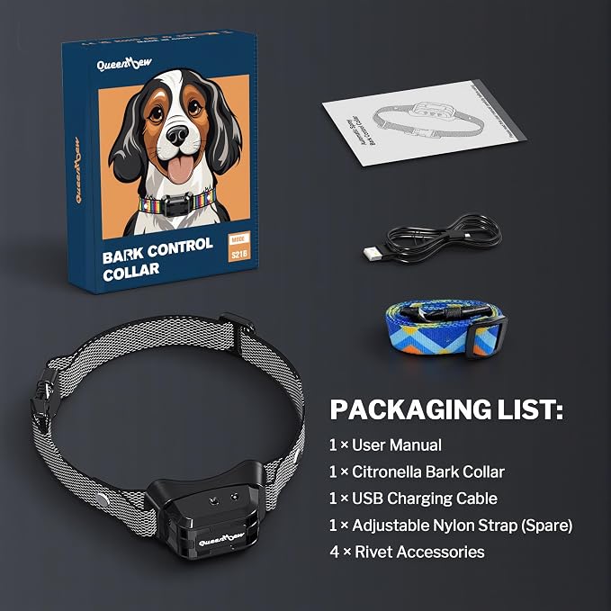 Bark Collar, Dog Bark Collar for Large Medium Small Dogs, Citronella Dog Bark - Image 7