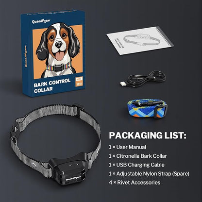 Bark Collar, Dog Bark Collar for Large Medium Small Dogs, Citronella Dog Bark - Image 7