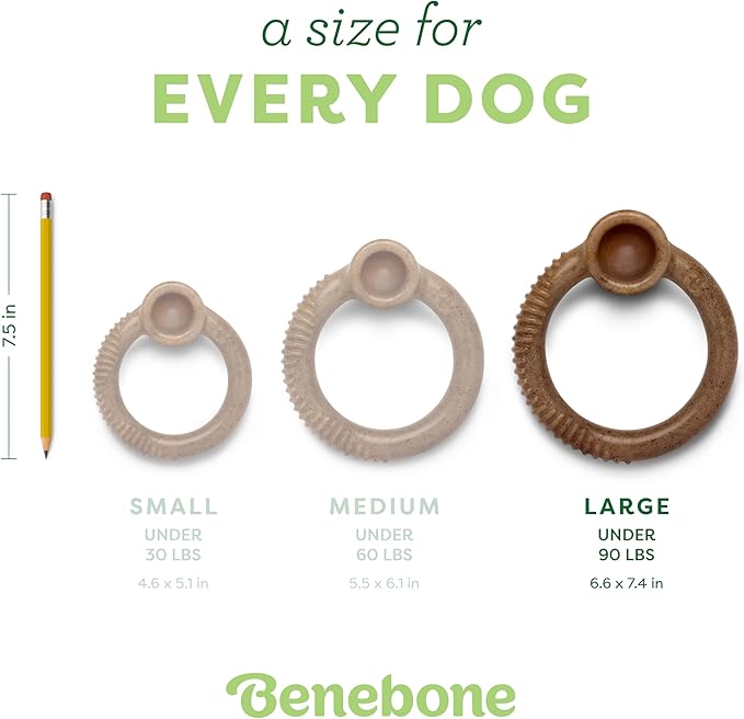 Benebone Ring Durable Dog Chew Toy - Image 4