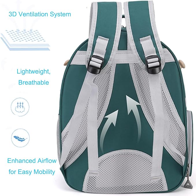 Bird Traval Carrier Cage, Vet Transport Book Bag - Image 4