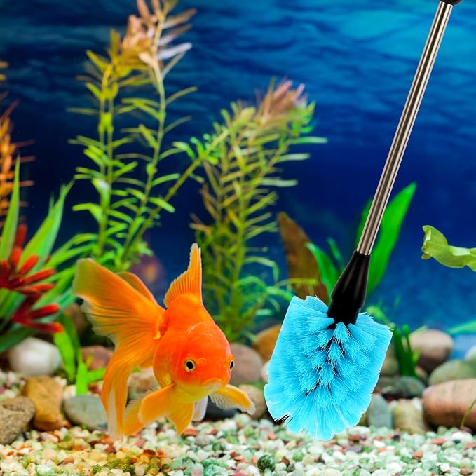 11 in 1 Fish Tank Aquarium Cleaning Brush Kit, Aquarium brushSutiable - Image 2
