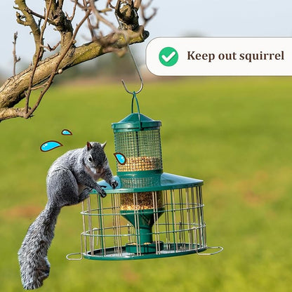 Upgraded Caged Bird Feeders Squirrel-Proof, Flexible Adjustment of Grille Size - Image 5