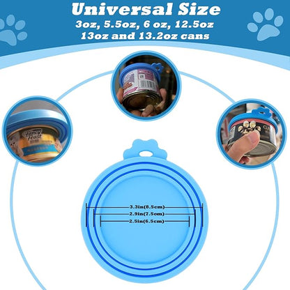 Cat Treat Spoon & 3 Pcs Can Lids | Cat Strip Feeder Squeeze - Image 6