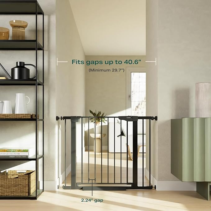 Cumbor 2 Pack 29.7-40.6" Baby Gate - Image 3