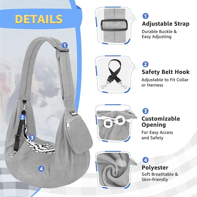 SlowTon Dog Carrier Sling - Image 2