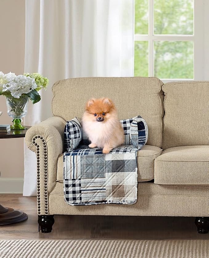 Brilliant Sunshine Quilted Calming Dog Bed Mat, Removable Washable Cover by BrilliantSunshine