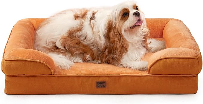EHEYCIGA Orthopedic Dog Beds for Large Dogs, Waterproof Memory Foam Large Dog by EHEYCIGA