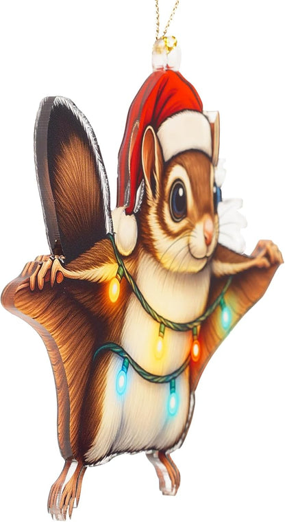 Cute Squirrel Ornaments for Christmas Tree, Squirrel Gifts for Women, Funny - Image 4