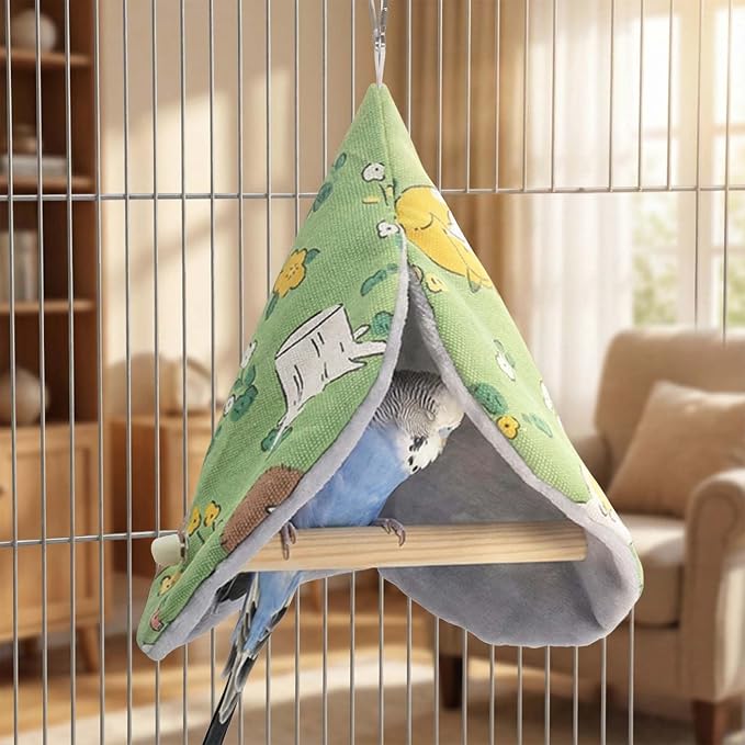 FLAdorepet Bird Bed Blanket Parrot Nest Snuggle Hut - Image 3