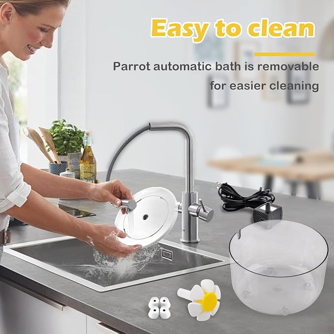 Automatic Parrot Bath, Bird Bathing - Image 4