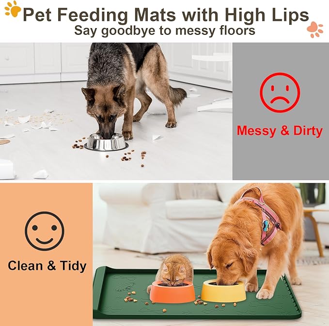 Dog Food Mat - Silicone Dog Mat - Image 2