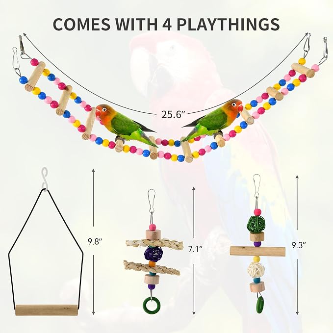 YITAHOME 62 inch Metal Bird Cage, Large Parakeet Cages - Image 4