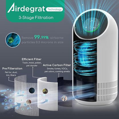 Afloia Air Purifiers for Home Large Room Up to 880 Ft², Efficient Filter Air - Image 3