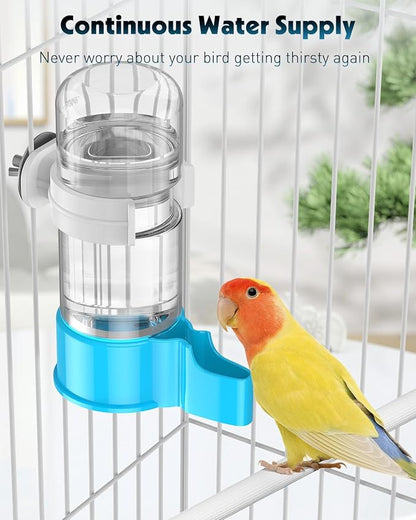Pawfly Bird Water Dispenser, Automatic Water Feeder, Plastic Bird Cage Dispenser - Image 6